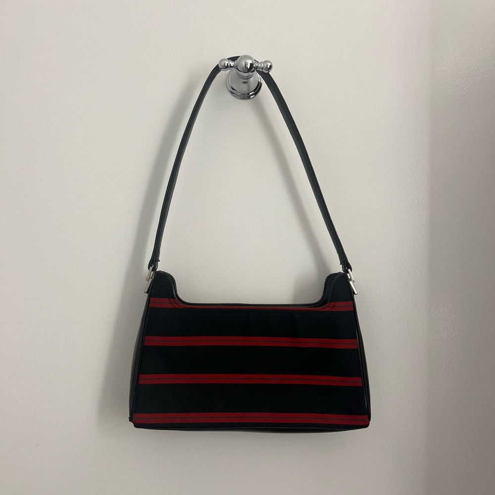 Vintage Liz Claiborne Black & Red Bag